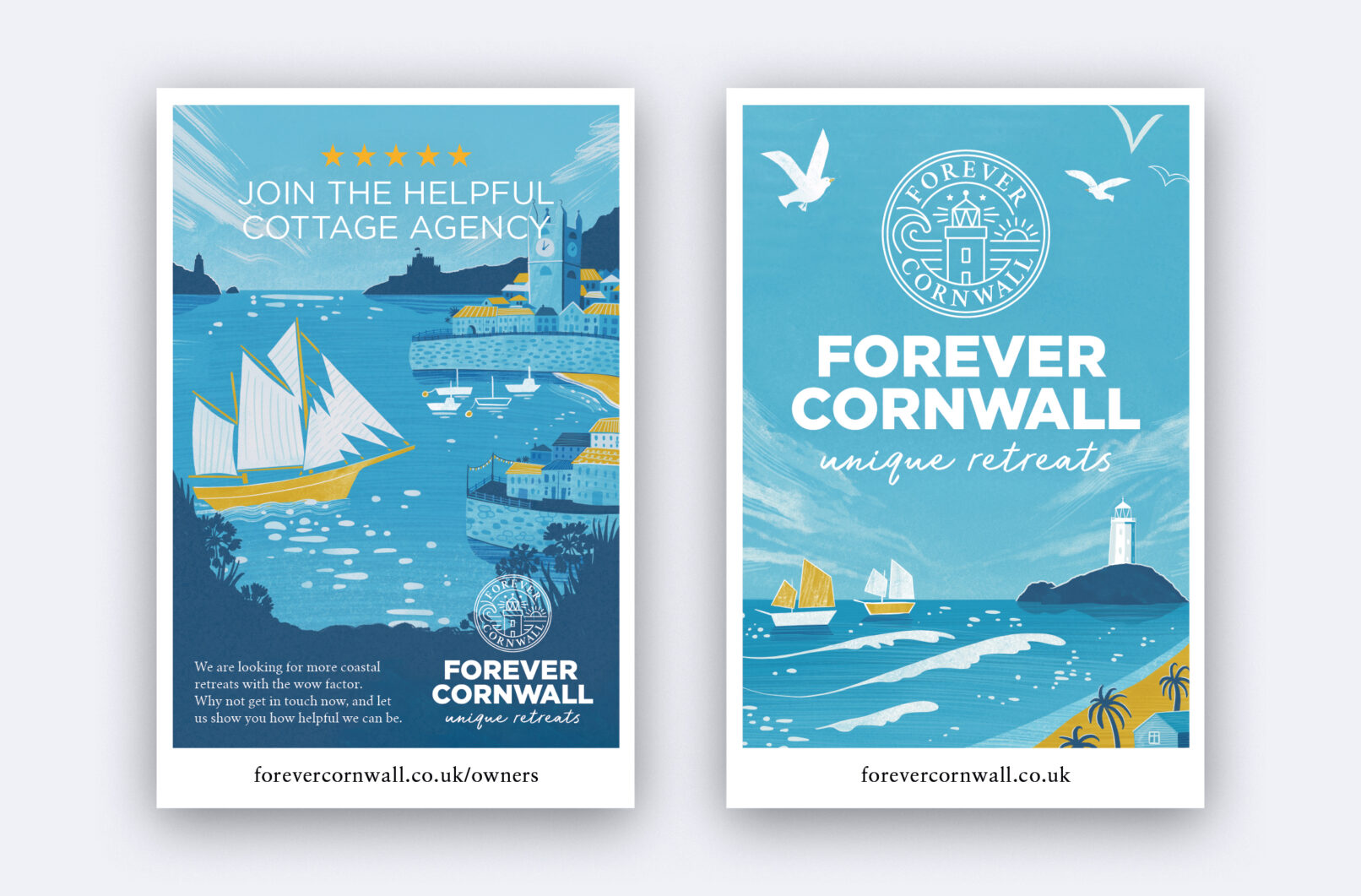 Image showing new Forever Cornwall logo and brand in advert