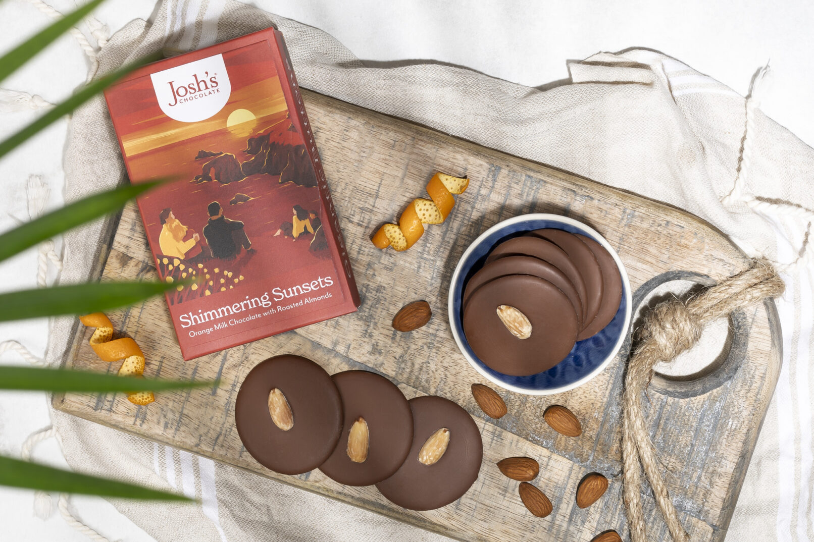 Joshs Chocolate Button packaging design